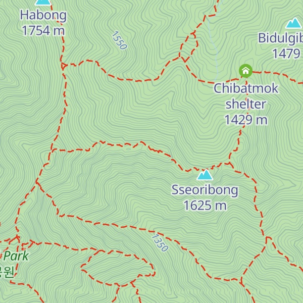 Map of Sseribong