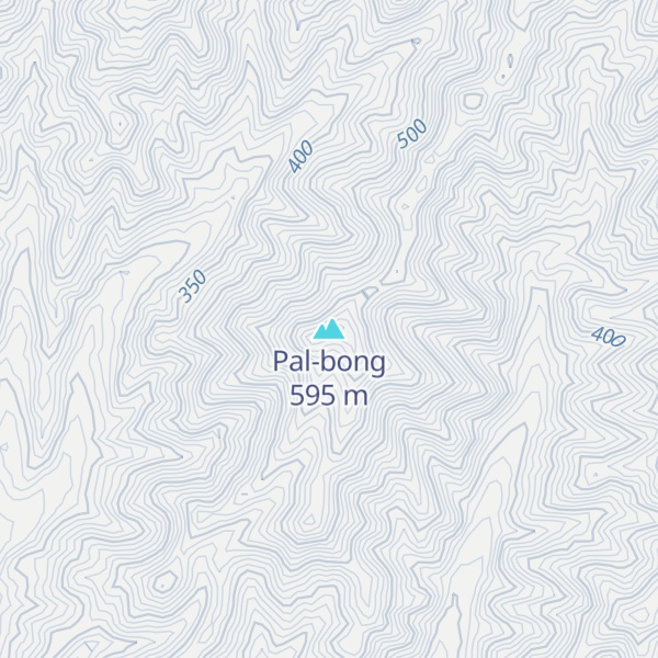 Map of Pal-bong
