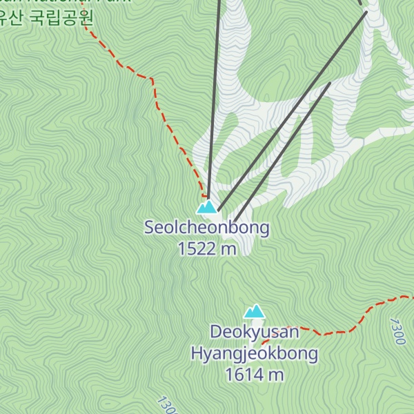 Map of Seolcheonbong