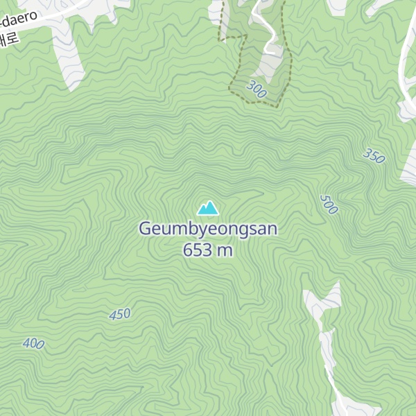 Map of Geumbyeongsan