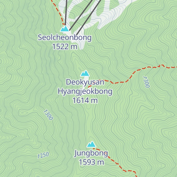 Map of Hyangjeok Shelter