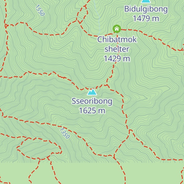 Map of Sseoribong