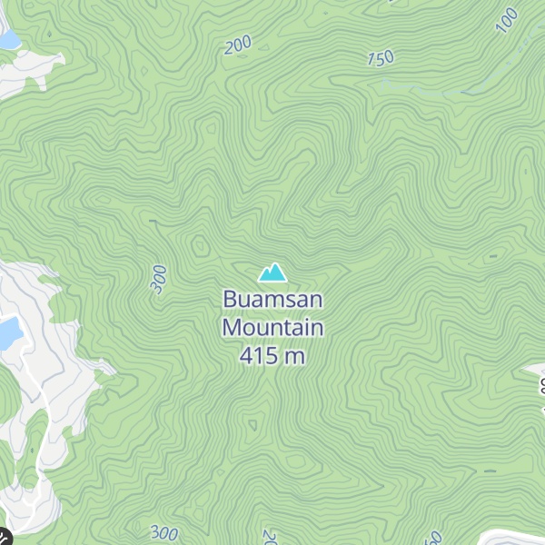 Map of Buamsan Mountain