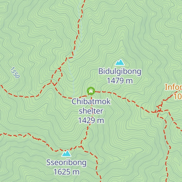 Map of Chibatmok shelter