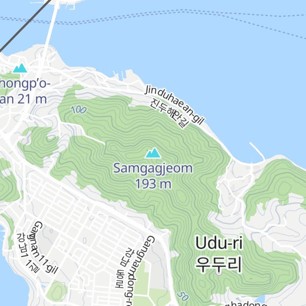 Map of Samgagjeom