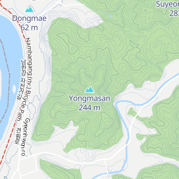 Map of Yongmasan