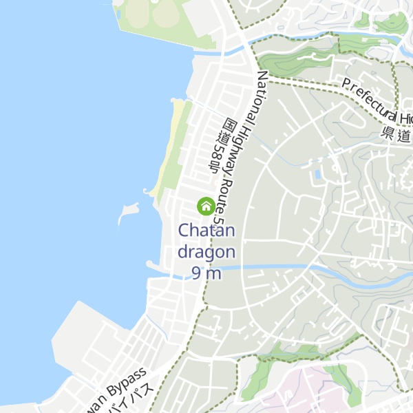 Map of Chatan dragon