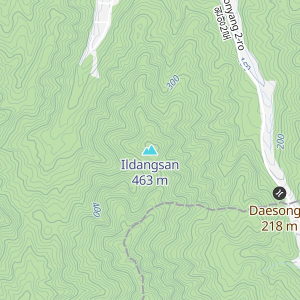 Map of Ildangsan