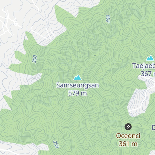 Map of Samseungsan