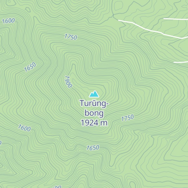 Map of Turŭng-bong