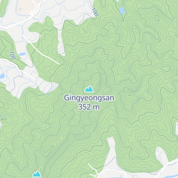 Map of Gingyeongsan