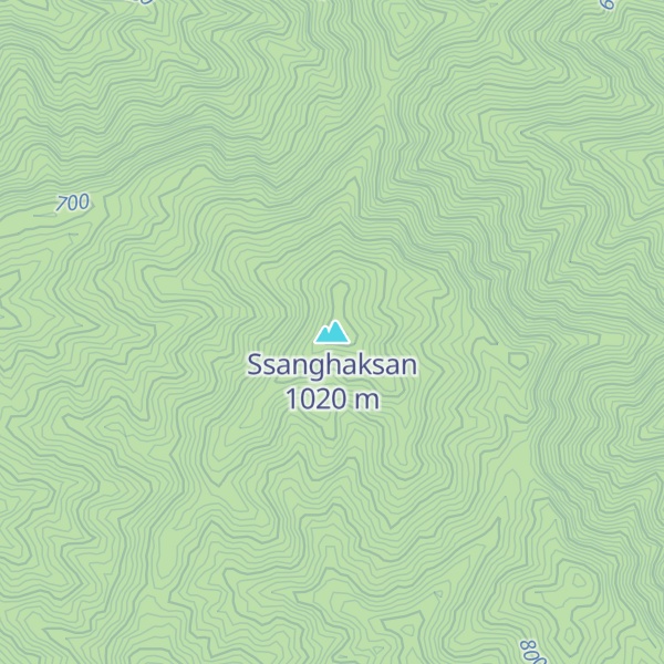 Map of Ssanghaksan