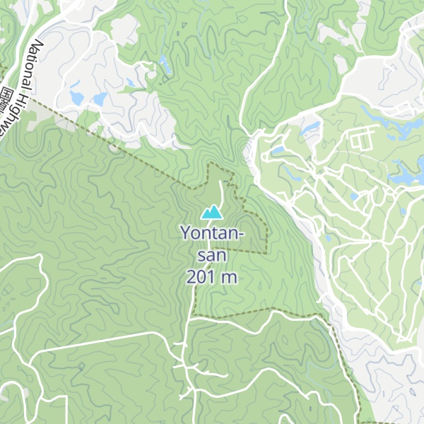 Map of Yontan-san