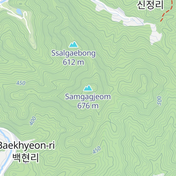 Map of Samgagjeom