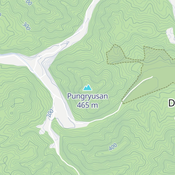 Map of Pungryusan