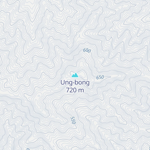 Map of Ung-bong