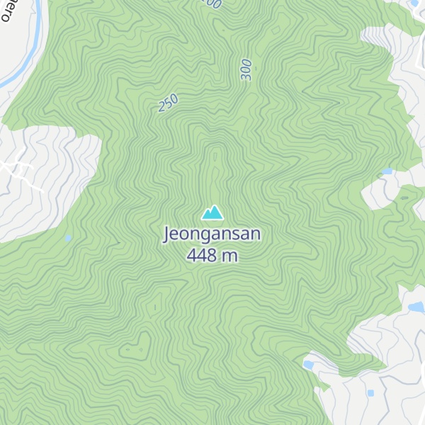 Map of Jeongansan
