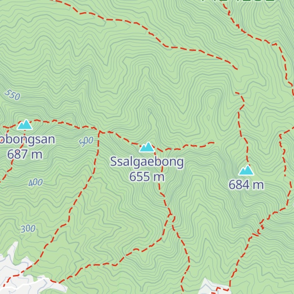 Map of Ssalgaebong