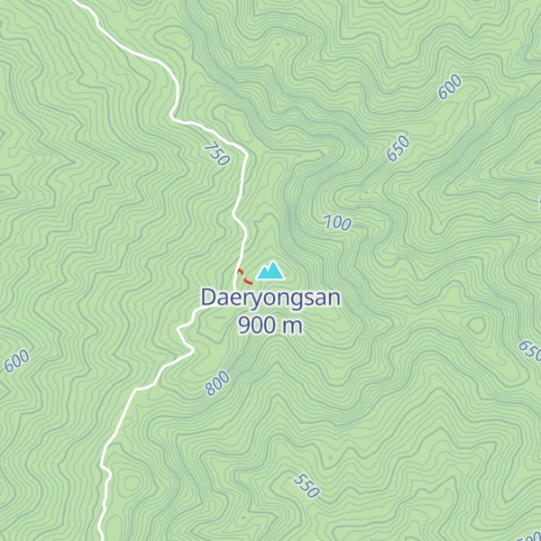 Map of Daeryongsan
