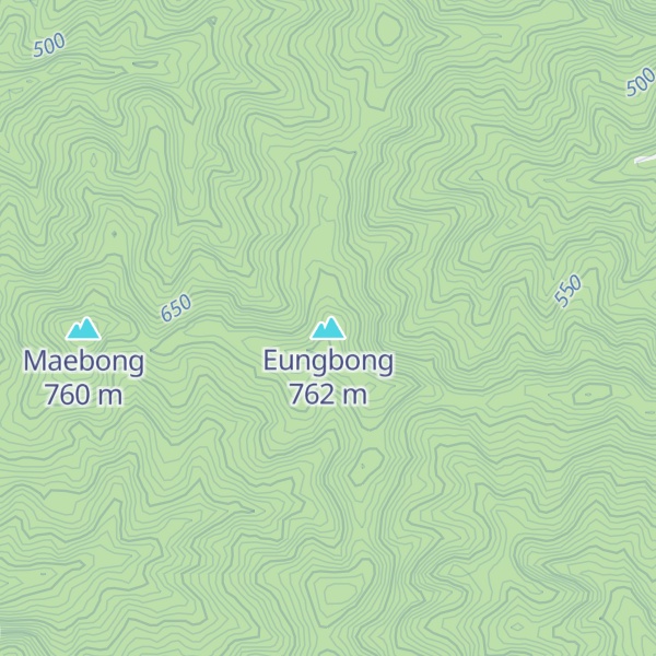 Map of Eungbong