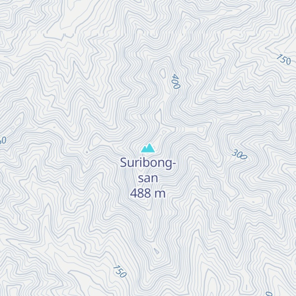 Map of Suribong-san