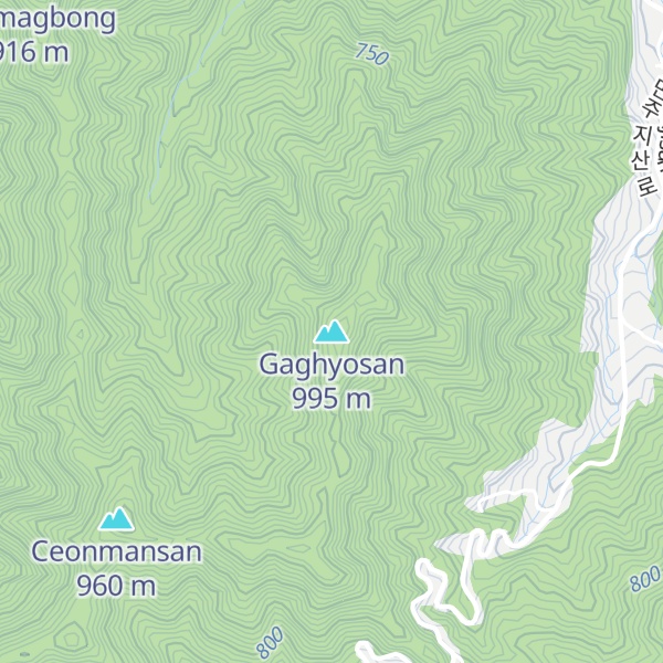 Map of Gaghyosan