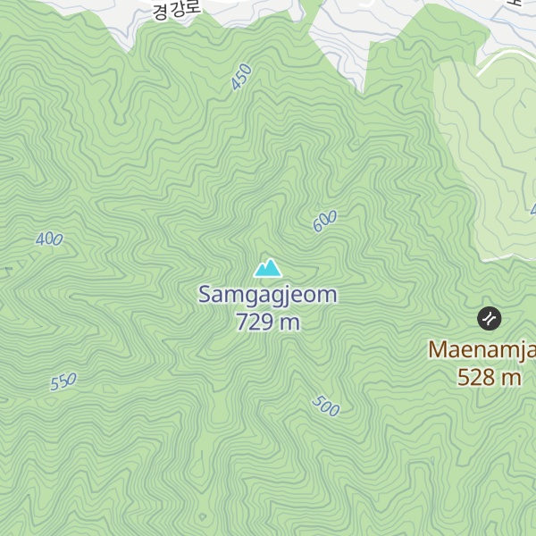 Map of Samgagjeom