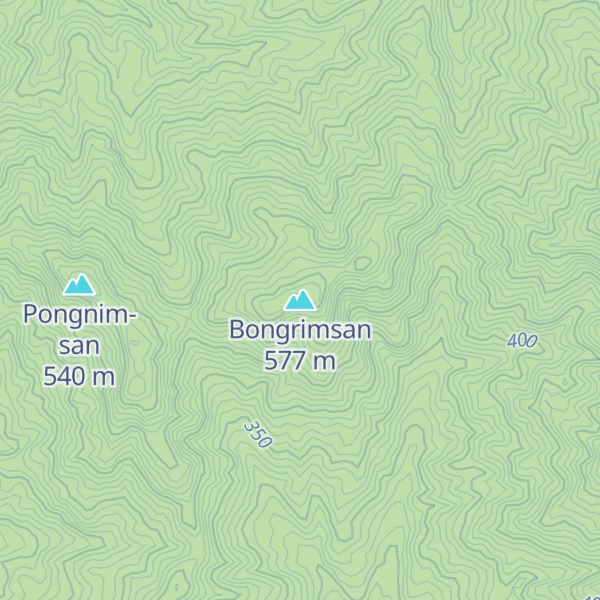 Map of Bongrimsan