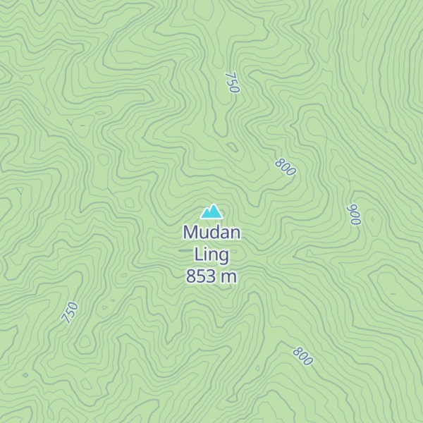 Map of Mudan Ling