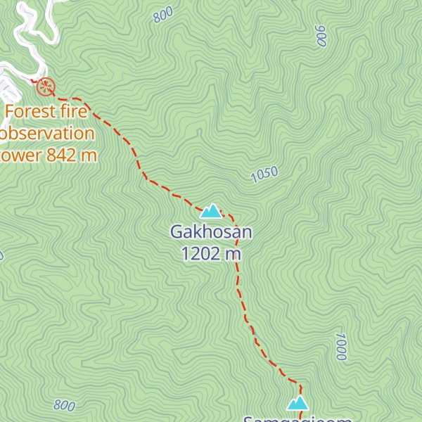 Map of Gakhosan