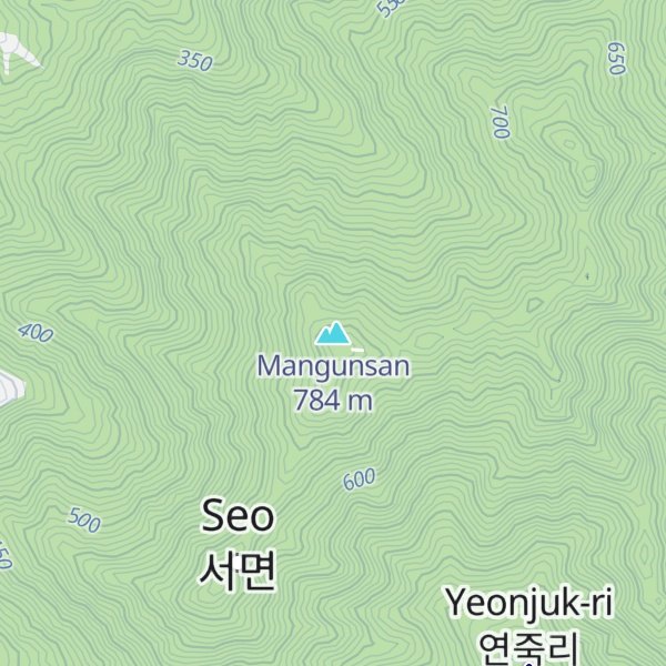 Map of Mangunsan