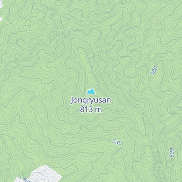 Map of Jongryusan