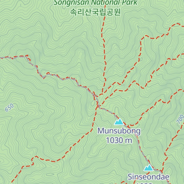 Map of Munjangdae