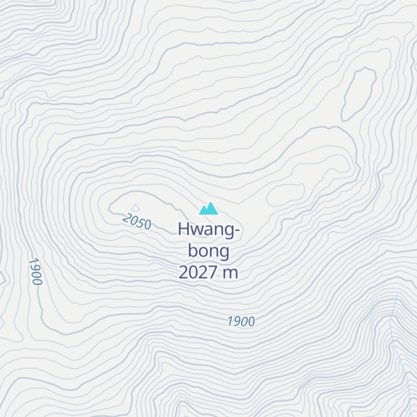 Map of Hwang-bong