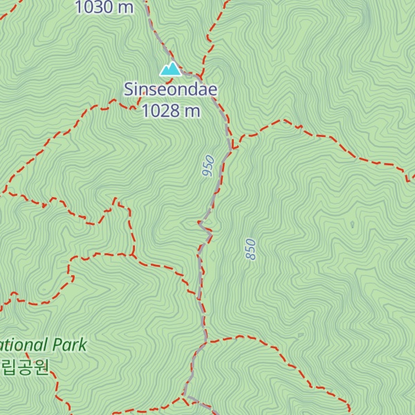 Map of Birobong