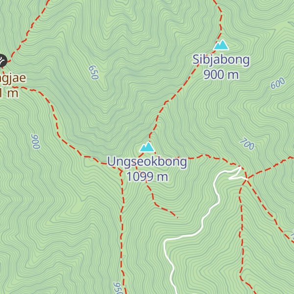 Map of Ungseokbong