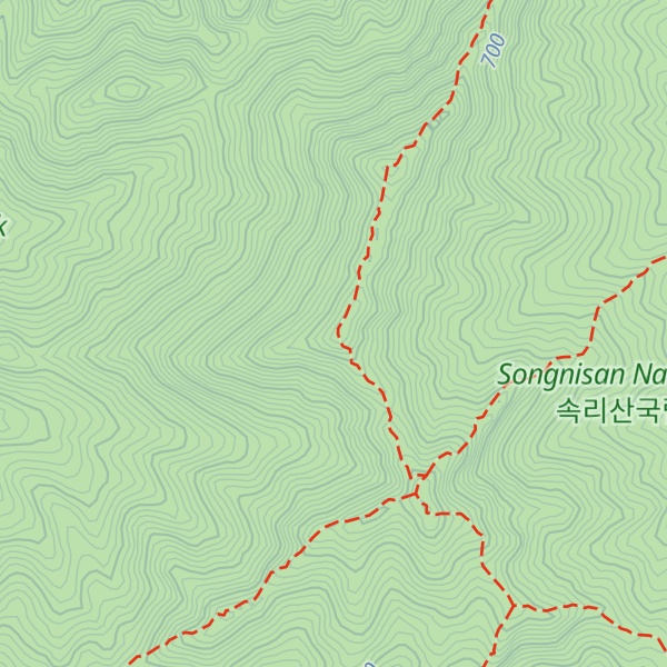 Map of Namgunjasan