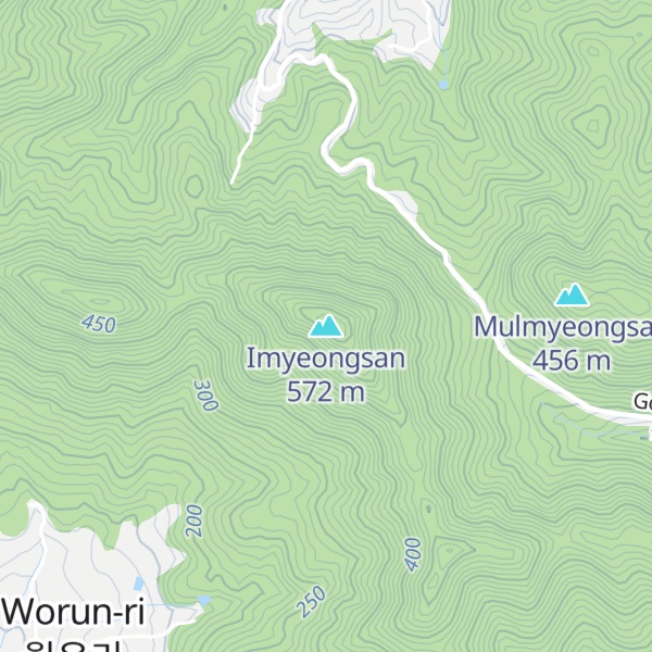 Map of Imyeongsan