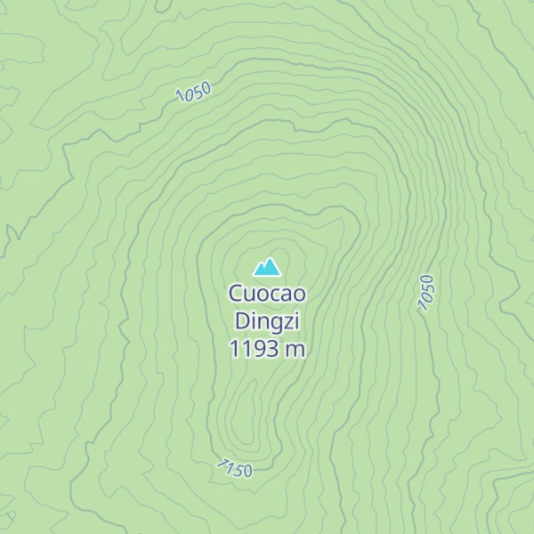 Map of Cuocao Dingzi
