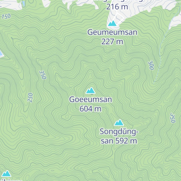 Map of Goeeumsan