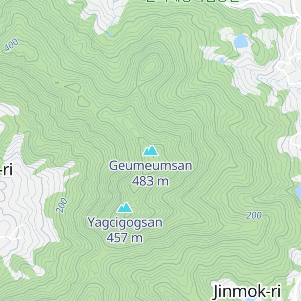 Map of Geumeumsan