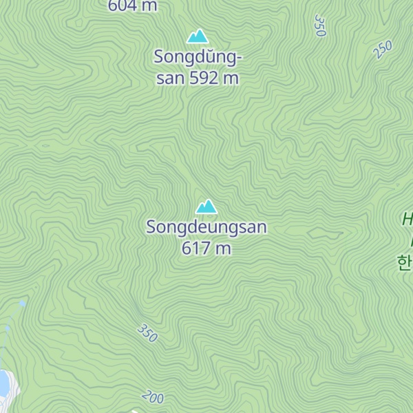 Map of Songdeungsan