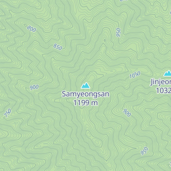 Map of Samyeongsan