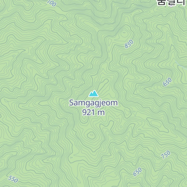 Map of Samgagjeom