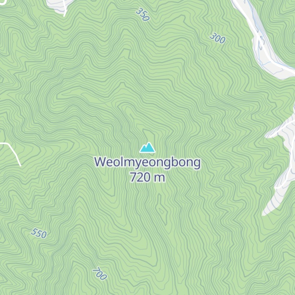 Map of Weolmyeongbong