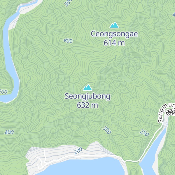 Map of Seongjubong