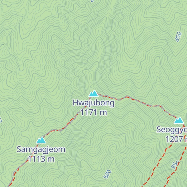 Map of Hwajubong