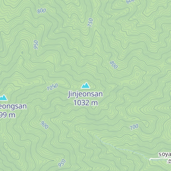 Map of Jinjeonsan