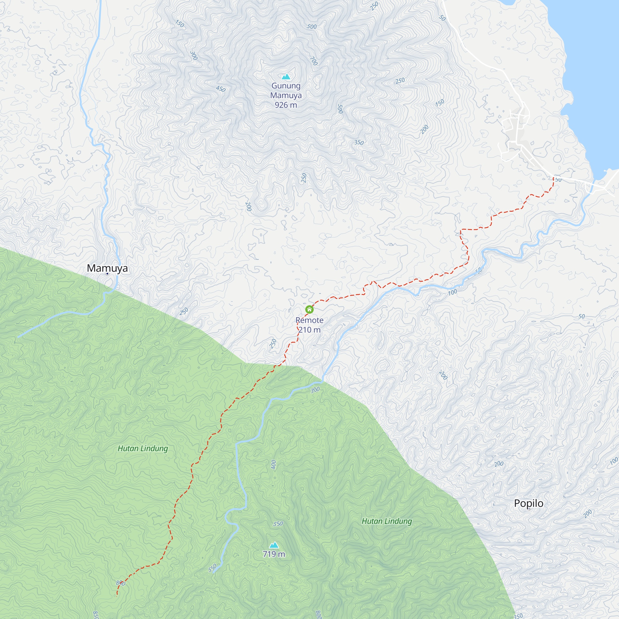Remote map