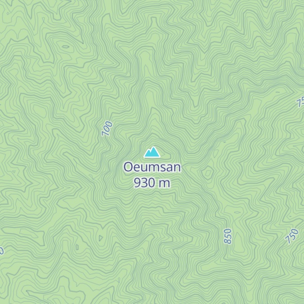 Map of Oeumsan